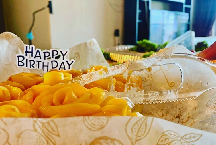 A small celebration can hold a lot of happiness